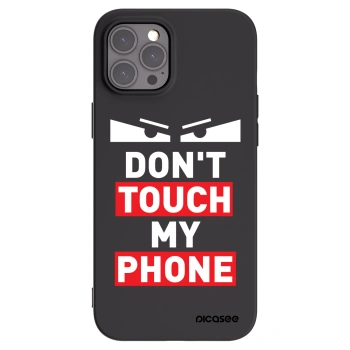 Picasee crna silikonska maskica za Apple iPhone 12 Pro Max - Shadow Eye - Transparent