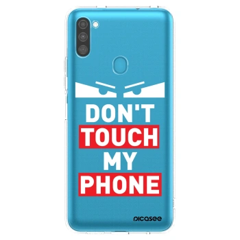 Picasee silikonska prozirna maskica za Samsung Galaxy M11 - Shadow Eye - Transparent