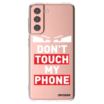 Picasee silikonska prozirna maskica za Samsung Galaxy S21 5G G991B - Shadow Eye - Transparent