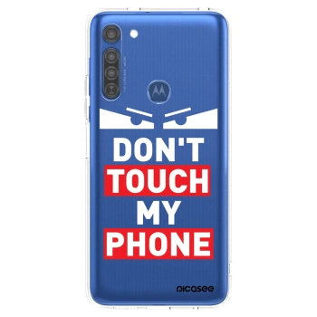 Maskica za Motorola Moto G8 - Shadow Eye - Transparent