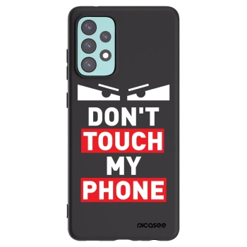 Picasee crna silikonska maskica za Samsung Galaxy A72 A725F - Shadow Eye - Transparent