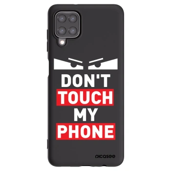 Picasee crna silikonska maskica za Samsung Galaxy M12 M127F - Shadow Eye - Transparent