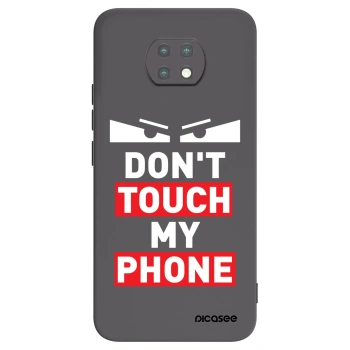 Picasee crna silikonska maskica za Xiaomi Redmi Note 9T - Shadow Eye - Transparent