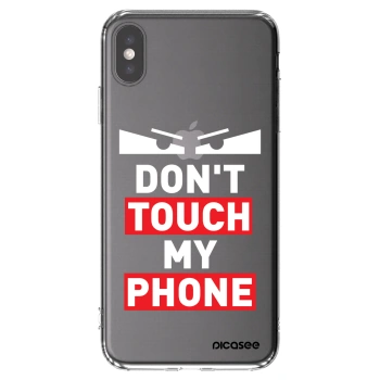 Picasee silikonska prozirna maskica za Apple iPhone XS Max - Shadow Eye - Transparent