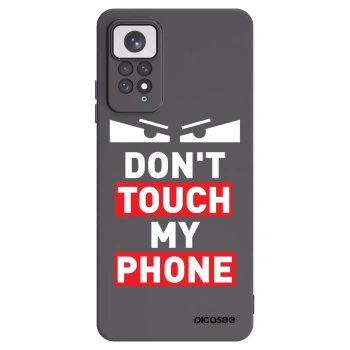 Picasee crna silikonska maskica za Xiaomi Redmi Note 11 - Shadow Eye - Transparent