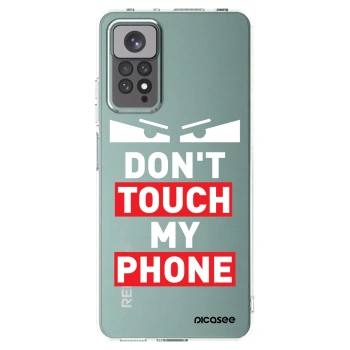 Picasee silikonska prozirna maskica za Xiaomi Redmi Note 11 - Shadow Eye - Transparent