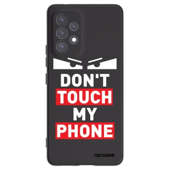 Picasee crna silikonska maskica za Samsung Galaxy A53 5G A536 - Shadow Eye - Transparent