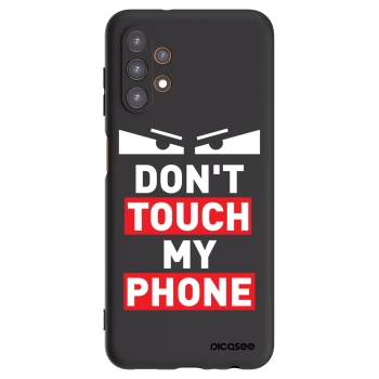 Picasee crna silikonska maskica za Samsung Galaxy A13 4G A135 - Shadow Eye - Transparent