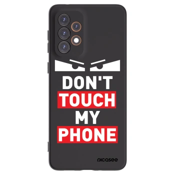 Picasee crna silikonska maskica za Samsung Galaxy A33 5G A336 - Shadow Eye - Transparent