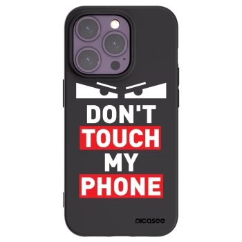 Picasee crna silikonska maskica za Apple iPhone 14 Pro - Shadow Eye - Transparent