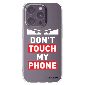 Picasee silikonska prozirna maskica za Apple iPhone 14 Pro - Shadow Eye - Transparent