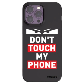 Picasee crna silikonska maskica za Apple iPhone 14 Pro Max - Shadow Eye - Transparent