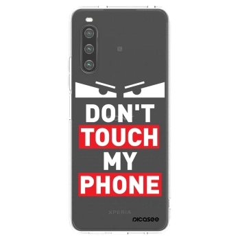 Picasee silikonska prozirna maskica za Sony Xperia 10 IV 5G - Shadow Eye - Transparent