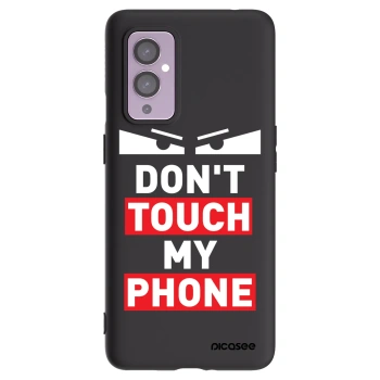 Picasee crna silikonska maskica za OnePlus 9 - Shadow Eye - Transparent