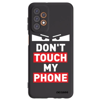 Picasee crna silikonska maskica za Samsung Galaxy A23 A235F 4G - Shadow Eye - Transparent