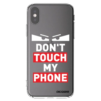 Picasee silikonska prozirna maskica za Apple iPhone X/XS - Shadow Eye - Transparent