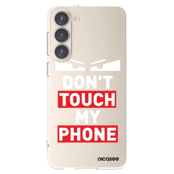 Picasee silikonska prozirna maskica za Samsung Galaxy S23+ 5G - Shadow Eye - Transparent