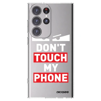 Picasee silikonska prozirna maskica za Samsung Galaxy S23 Ultra 5G - Shadow Eye - Transparent