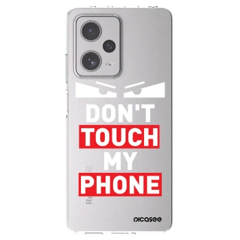 Picasee silikonska prozirna maskica za Xiaomi Redmi Note 12 Pro+ 5G - Shadow Eye - Transparent