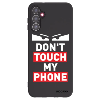 Picasee crna silikonska maskica za Samsung Galaxy A14 4G A145R - Shadow Eye - Transparent