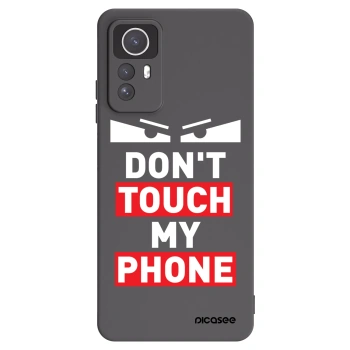 Picasee crna silikonska maskica za Xiaomi Redmi Note 12S - Shadow Eye - Transparent