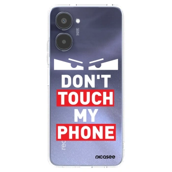 Picasee silikonska prozirna maskica za Realme 10 4G - Shadow Eye - Transparent