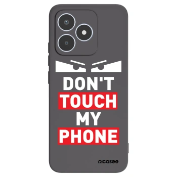 Picasee crna silikonska maskica za Realme C53 - Shadow Eye - Transparent