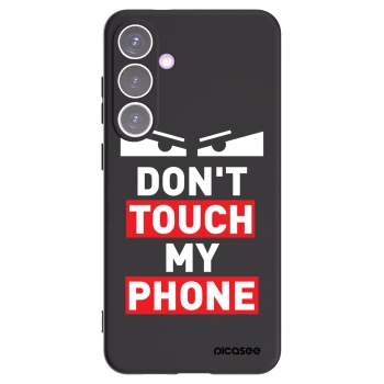 Picasee crna silikonska maskica za Samsung Galaxy S24+ S926B 5G - Shadow Eye - Transparent