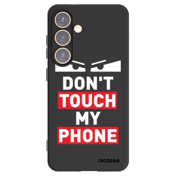 Picasee crna silikonska maskica za Samsung Galaxy S24 S921B 5G - Shadow Eye - Transparent