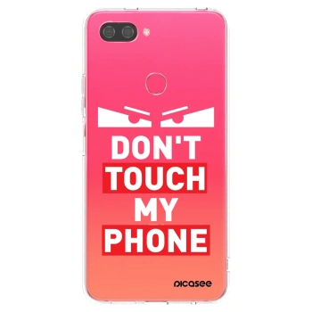 Picasee silikonska prozirna maskica za Xiaomi Mi 8 Lite - Shadow Eye - Transparent