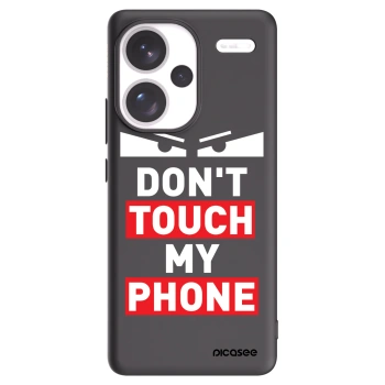 Picasee crna silikonska maskica za Xiaomi Redmi Note 13 Pro+ 5G - Shadow Eye - Transparent