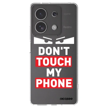 Picasee silikonska prozirna maskica za Xiaomi Redmi Note 13 4G - Shadow Eye - Transparent