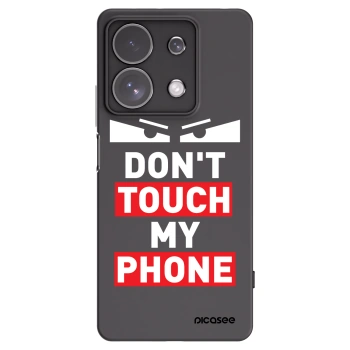 Picasee crna silikonska maskica za Xiaomi Redmi Note 13 Pro 4G - Shadow Eye - Transparent