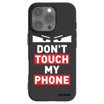 Picasee crna silikonska maskica za Apple iPhone 16 Pro - Shadow Eye - Transparent