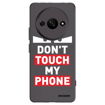 Picasee crna silikonska maskica za Xiaomi Redmi A3 - Shadow Eye - Transparent
