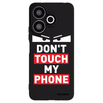Picasee crna silikonska maskica za Xiaomi Redmi 13 4G - Shadow Eye - Transparent