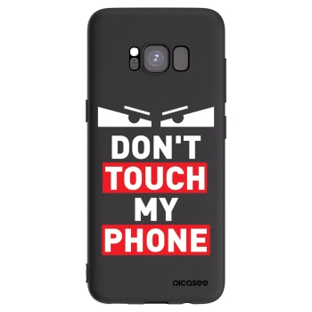 Picasee crna silikonska maskica za Samsung Galaxy S8 G950F - Shadow Eye - Transparent