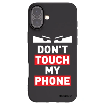 Picasee crna silikonska maskica za Apple iPhone 16 Plus - Shadow Eye - Transparent