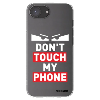 Picasee silikonska prozirna maskica za Apple iPhone 16e - Shadow Eye - Transparent