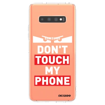 Picasee silikonska prozirna maskica za Samsung Galaxy S10 Plus G975 - Shadow Eye - Transparent