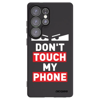 Picasee crna silikonska maskica za Samsung Galaxy S25 Ultra 5G - Shadow Eye - Transparent