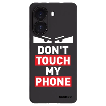Picasee crna silikonska maskica za Xiaomi Poco X7 Pro 5G - Shadow Eye - Transparent