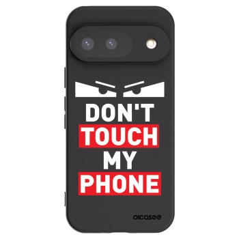 Picasee crna silikonska maskica za Google Pixel 9 - Shadow Eye - Transparent