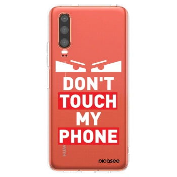 Picasee silikonska prozirna maskica za Huawei P30 - Shadow Eye - Transparent