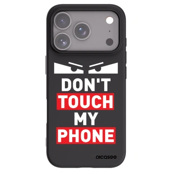 Picasee crna silikonska maskica za Apple iPhone 17 Pro - Shadow Eye - Transparent