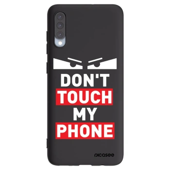 Picasee crna silikonska maskica za Samsung Galaxy A70 A705F - Shadow Eye - Transparent