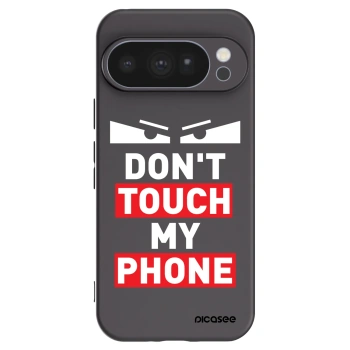 Picasee crna silikonska maskica za Google Pixel 10 Pro - Shadow Eye - Transparent