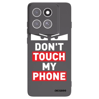 Picasee crna silikonska maskica za Motorola Edge 60 Fusion - Shadow Eye - Transparent