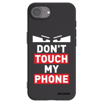 Picasee crna silikonska maskica za Apple iPhone 17e - Shadow Eye - Transparent