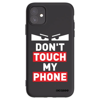 Picasee crna silikonska maskica za Apple iPhone 11 - Shadow Eye - Transparent